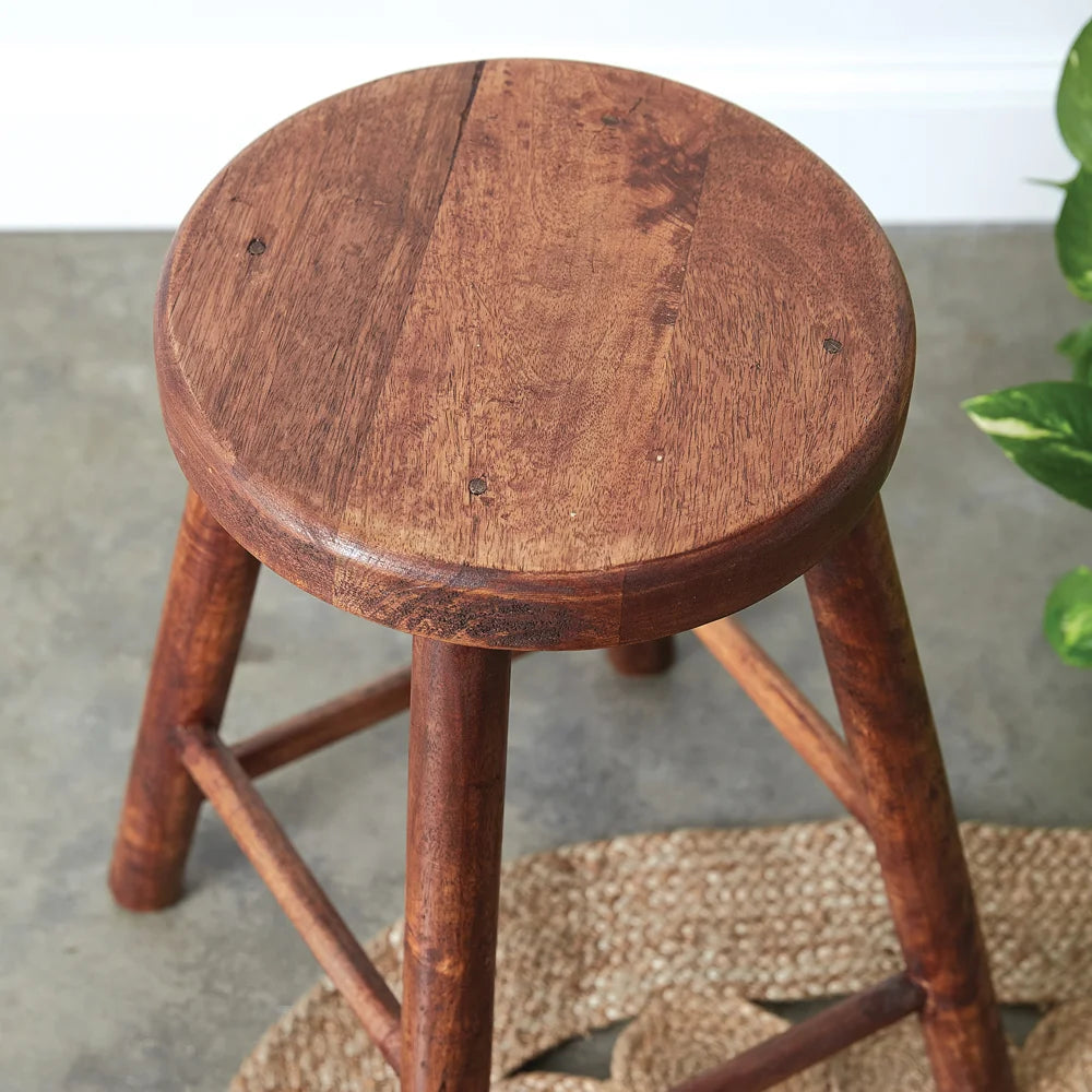 Top of wood stool