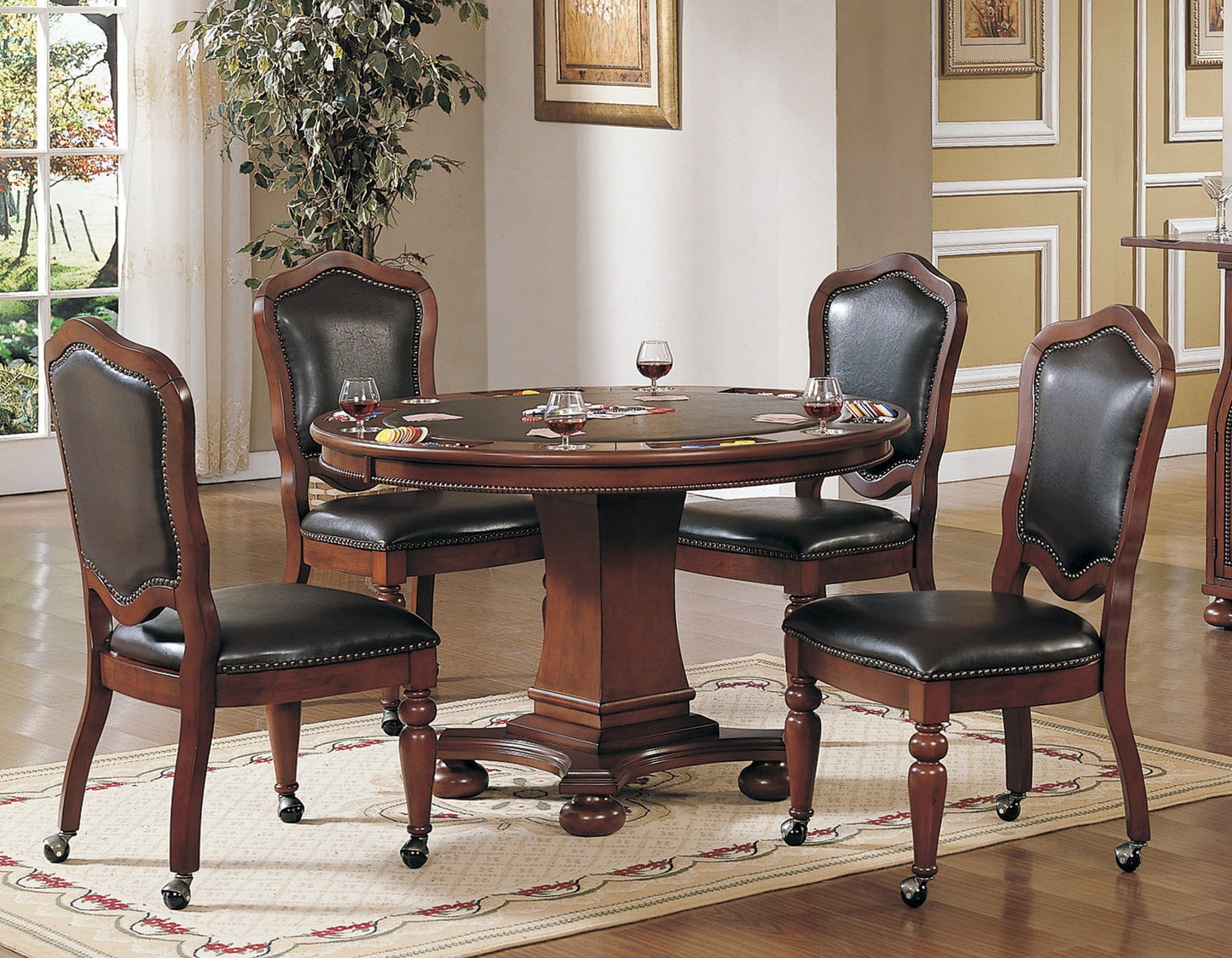See here as a set of five, with four chairs and game table. These sold separatley