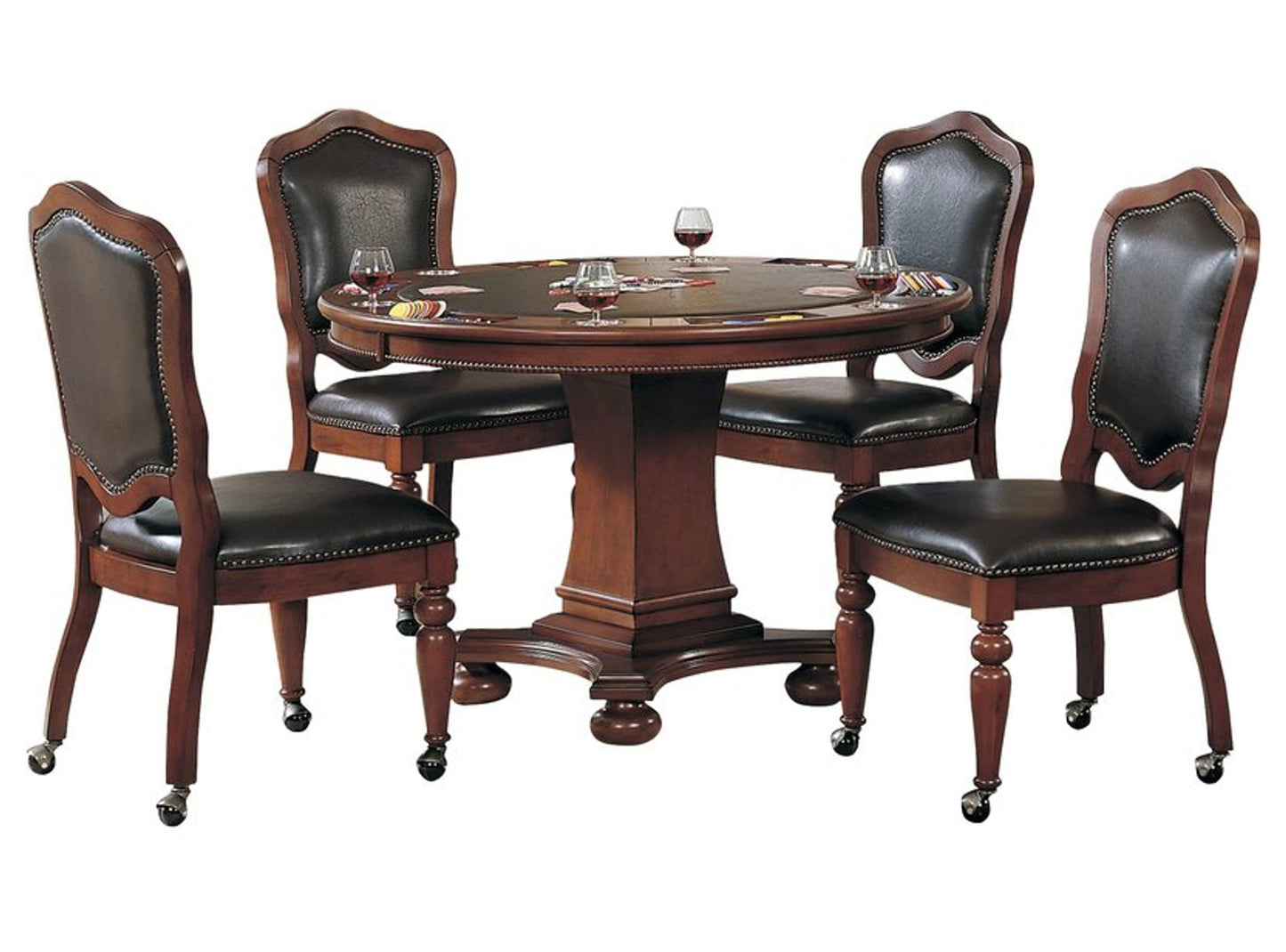 5 piece game and dining set 