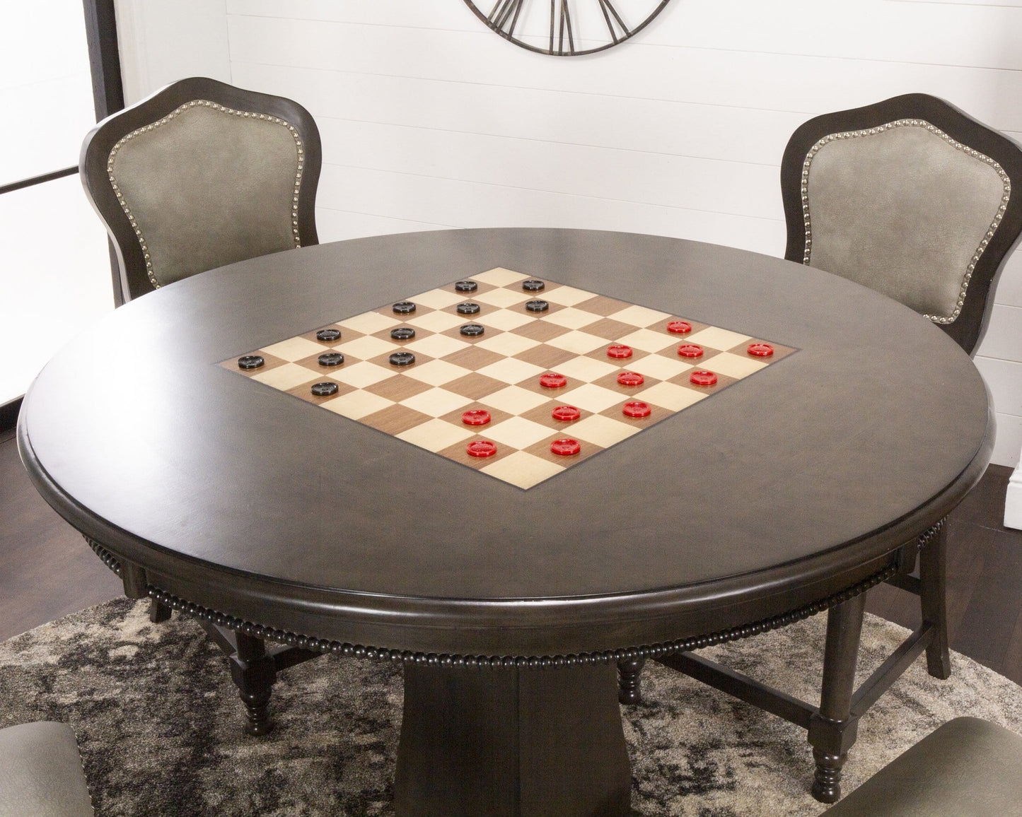 Chess and Checker table top 