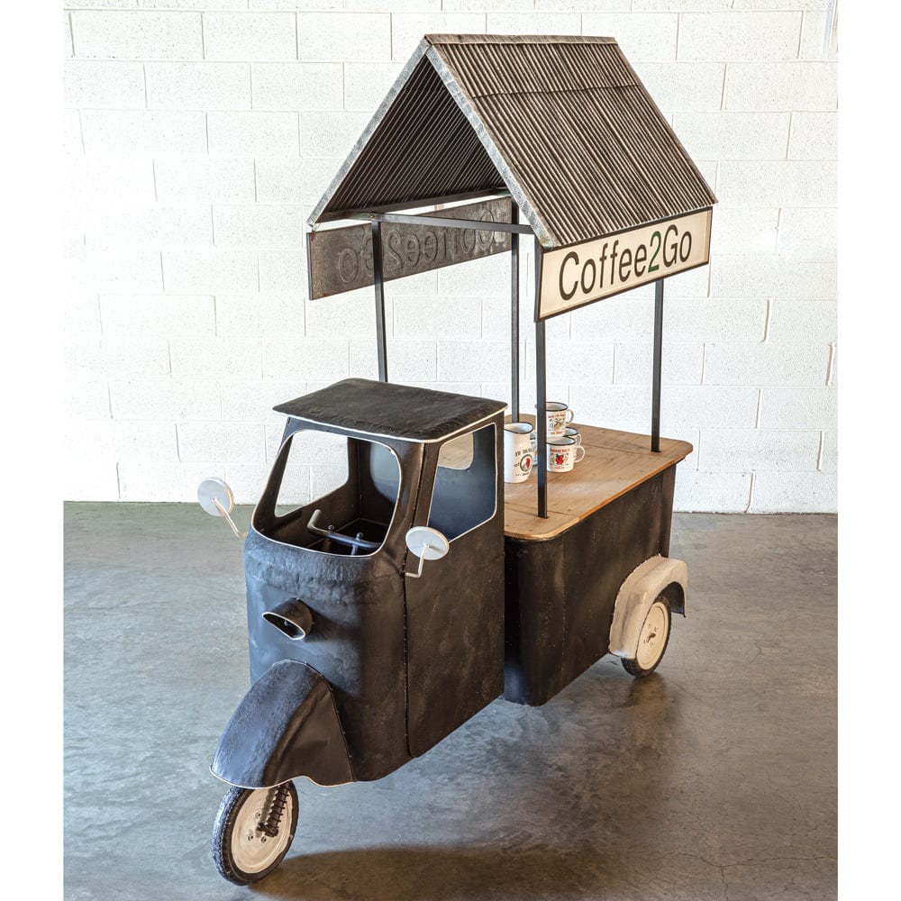 Front of Coffee 2 Go display truck 