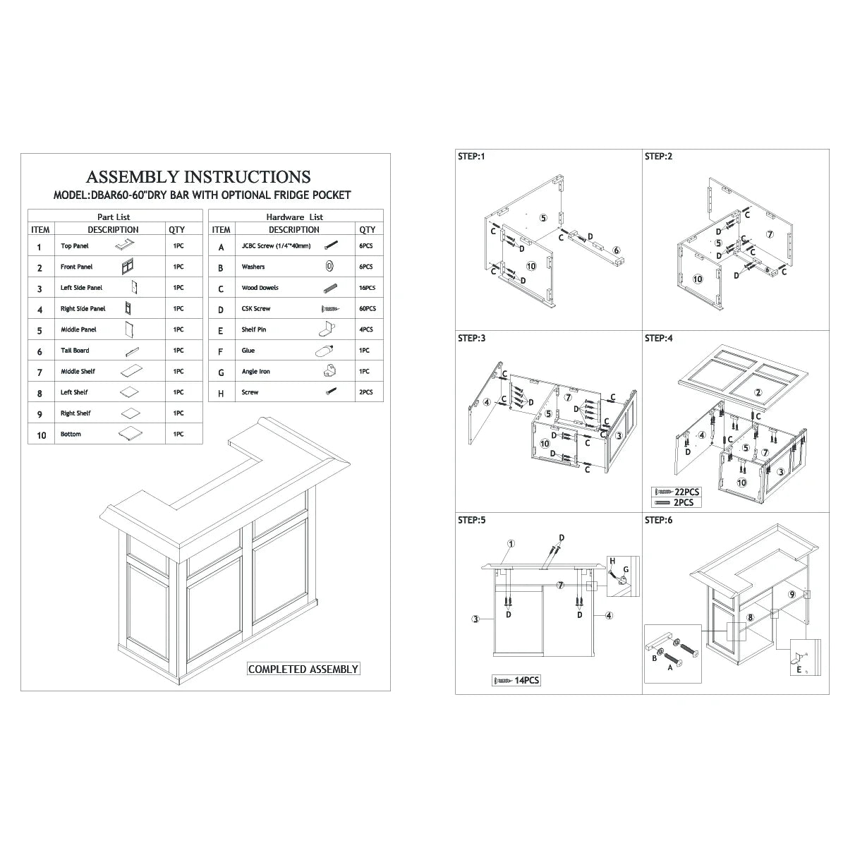 Assembly instructions 