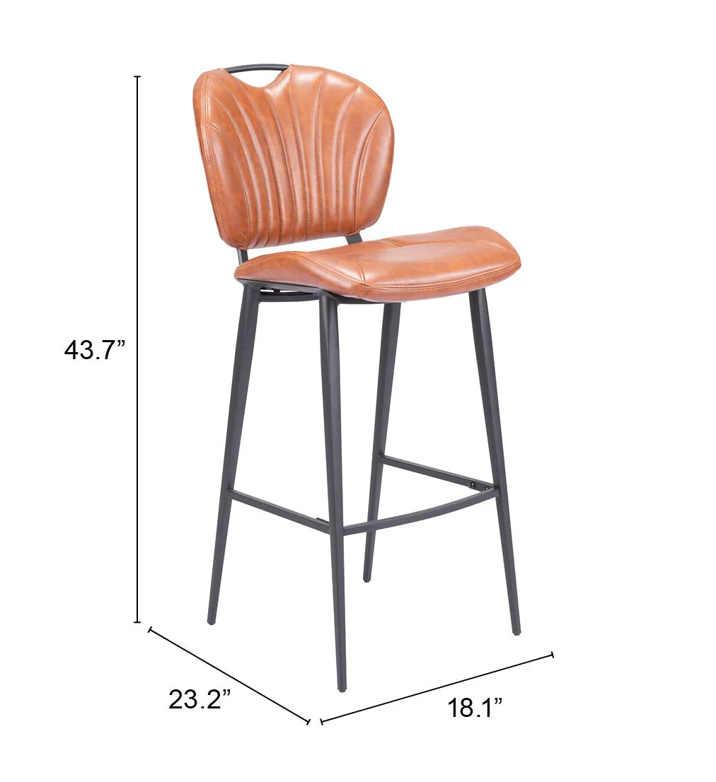 Dimensions barstool vintage chair