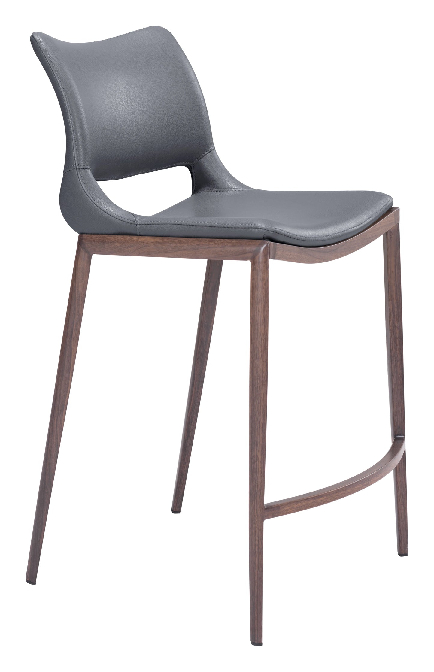 Modern ergonomic counter stool