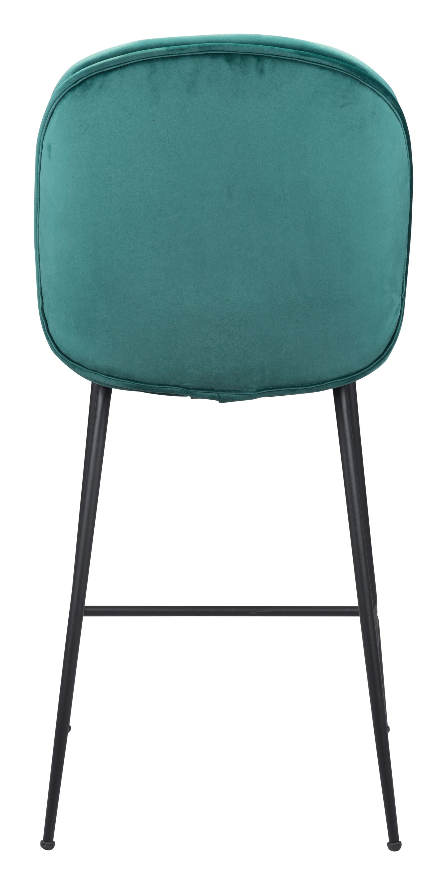 Miles Counter Stool Green Rear View