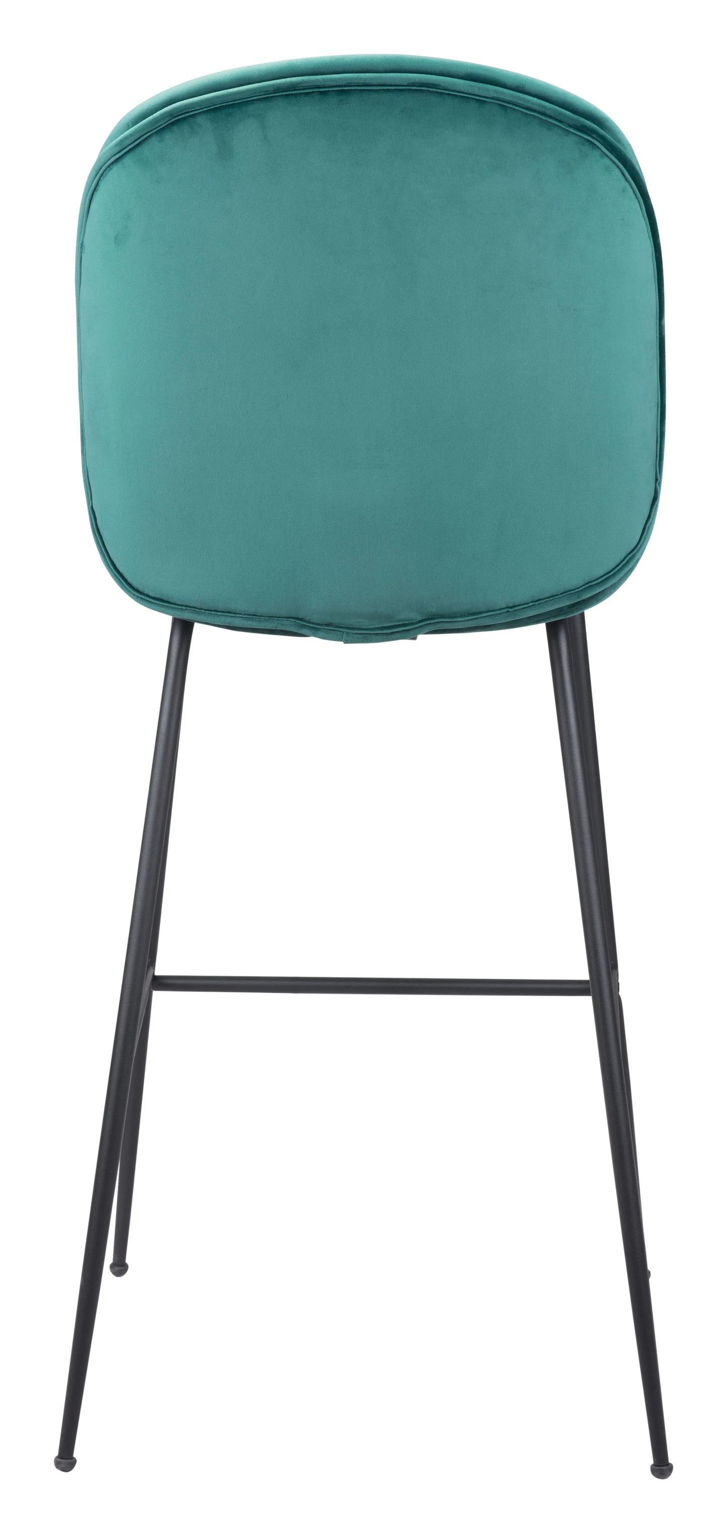 Miles Barstool Green Rear View