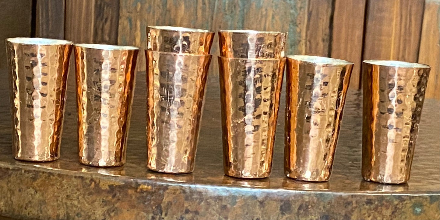 Handtooled copper 