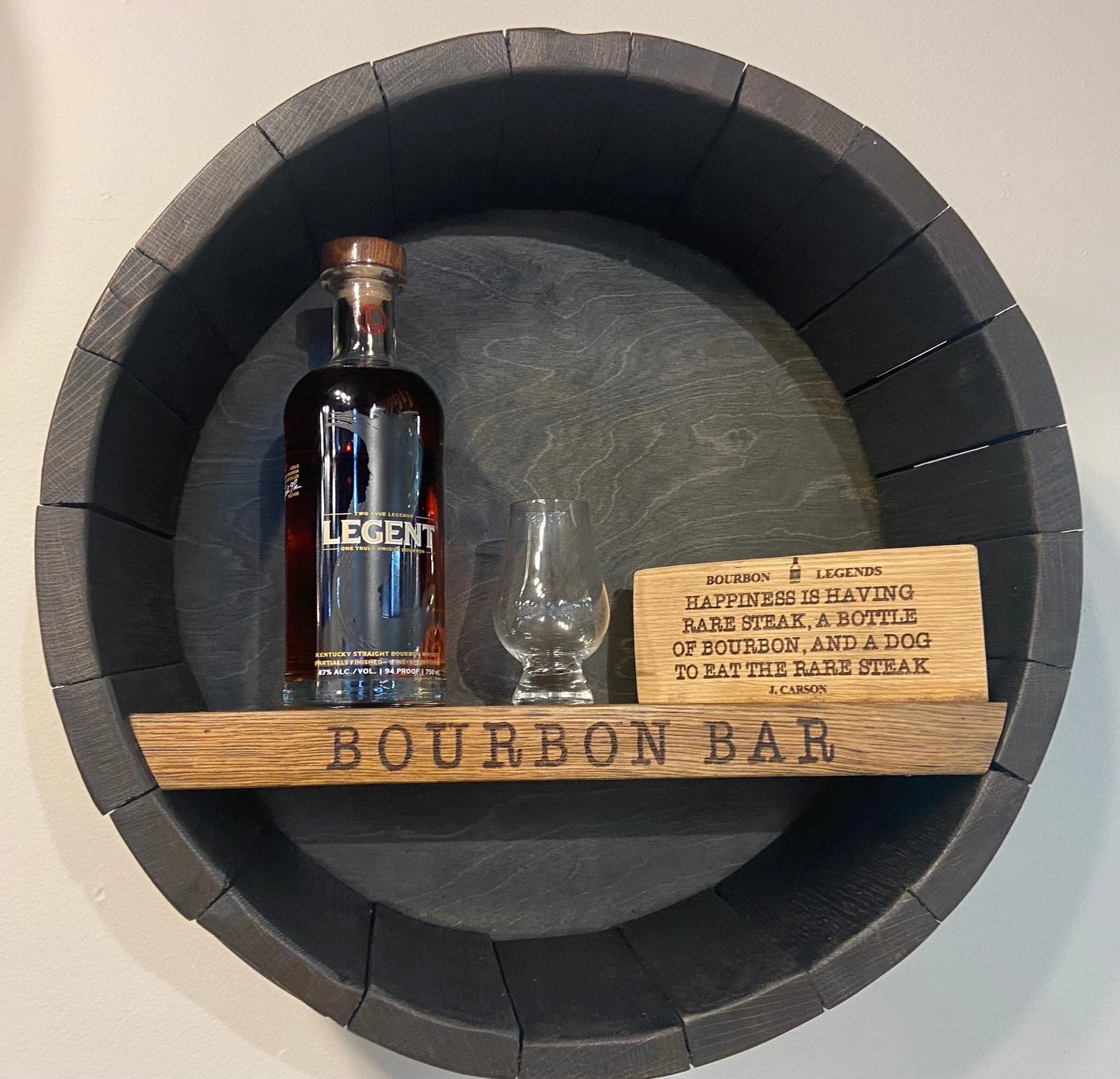 Bourbon Bar Shelf from Showroom