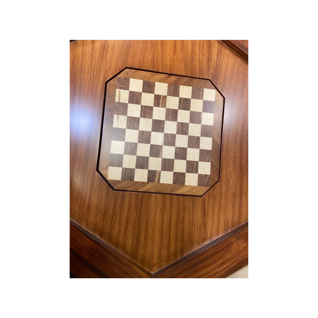 Chess board is removed to reveal more game playing