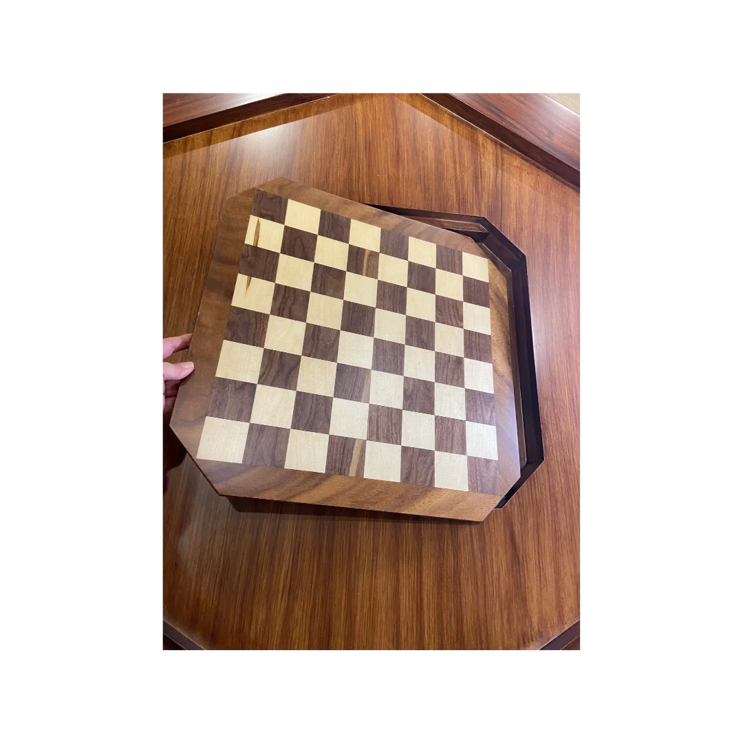 Chess board comes off