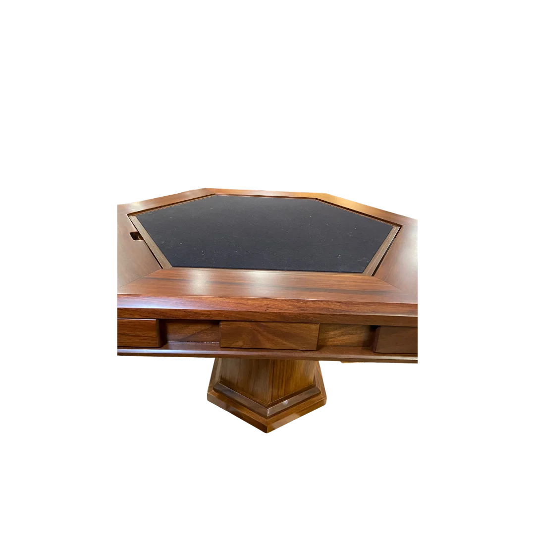 Easy slide poker table