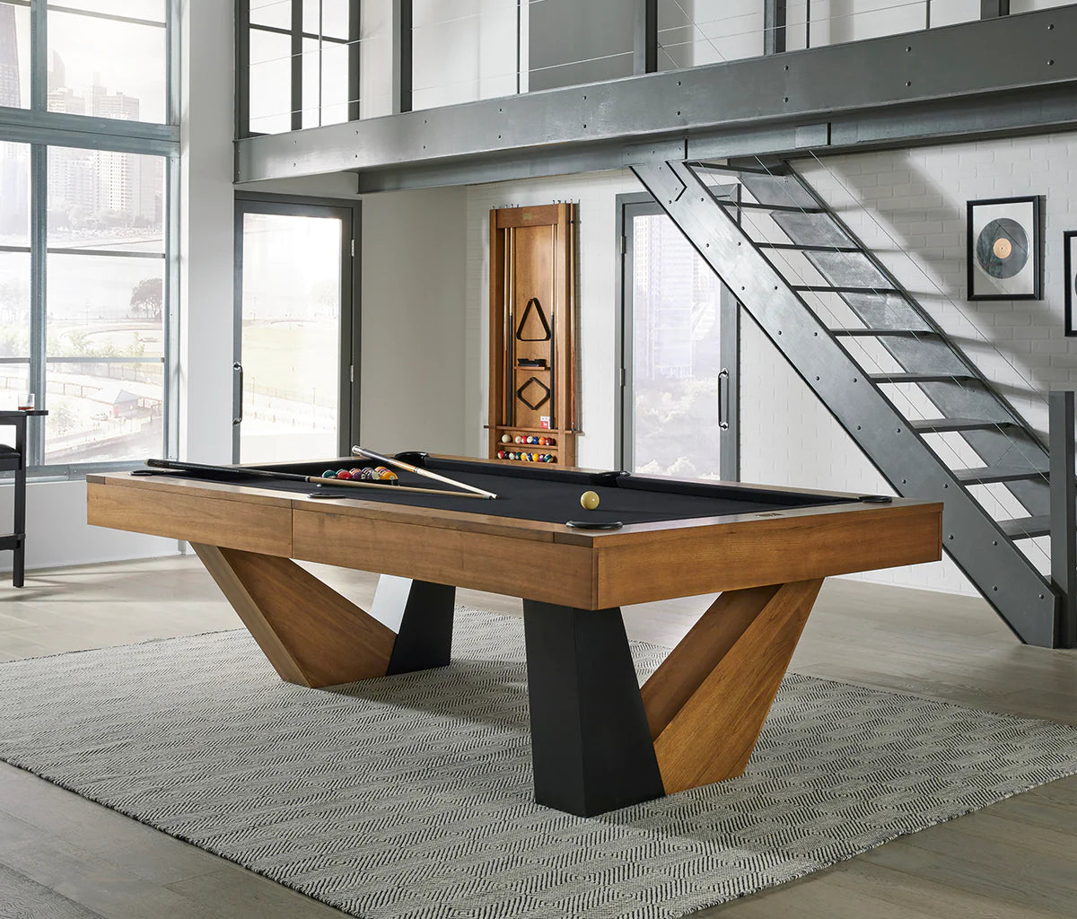 Annex Billiard Table in Walnut