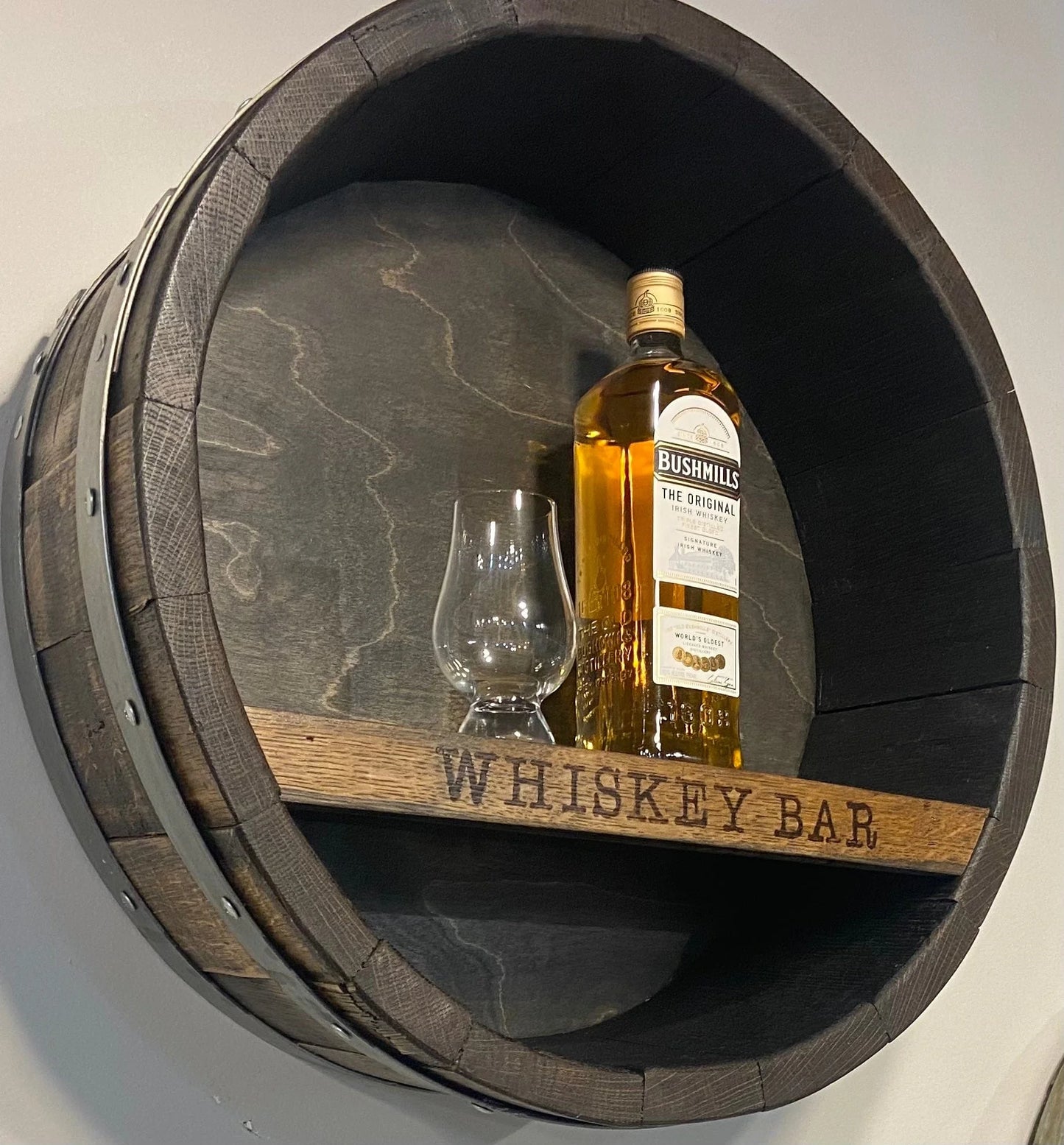 Whiskey Bar Shelf from Showroom