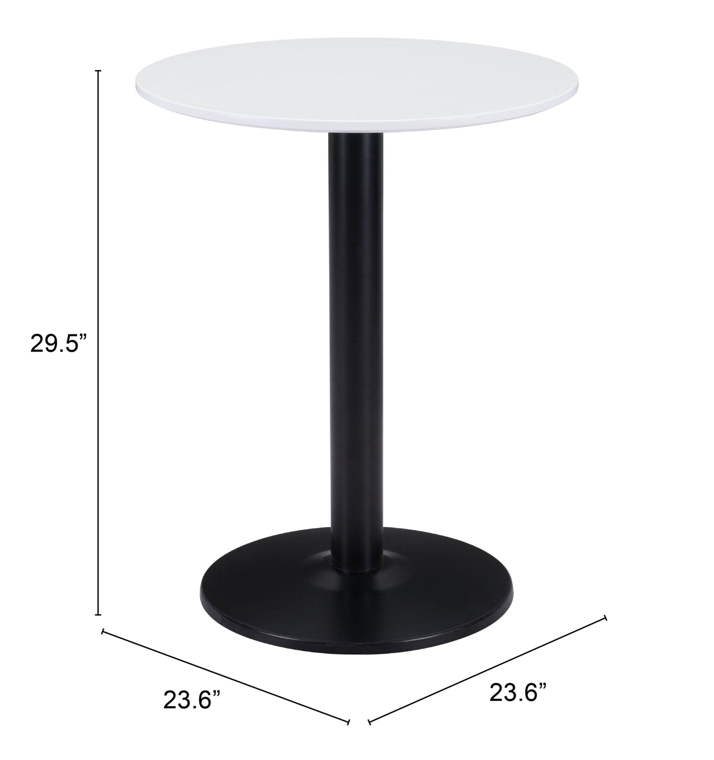 Measurements of table