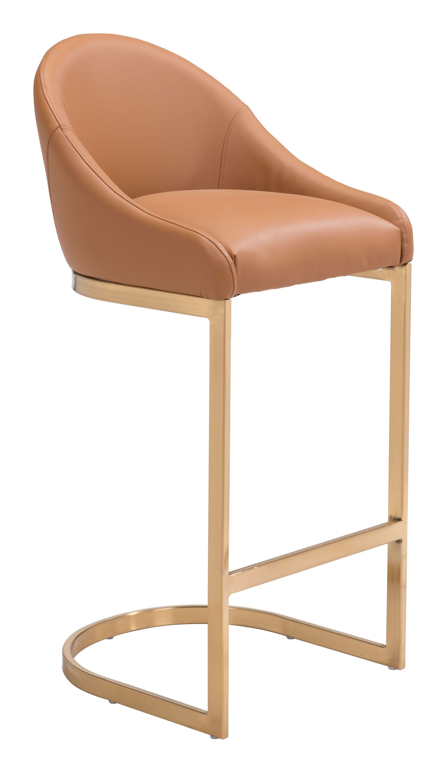 Modern glam bar chair