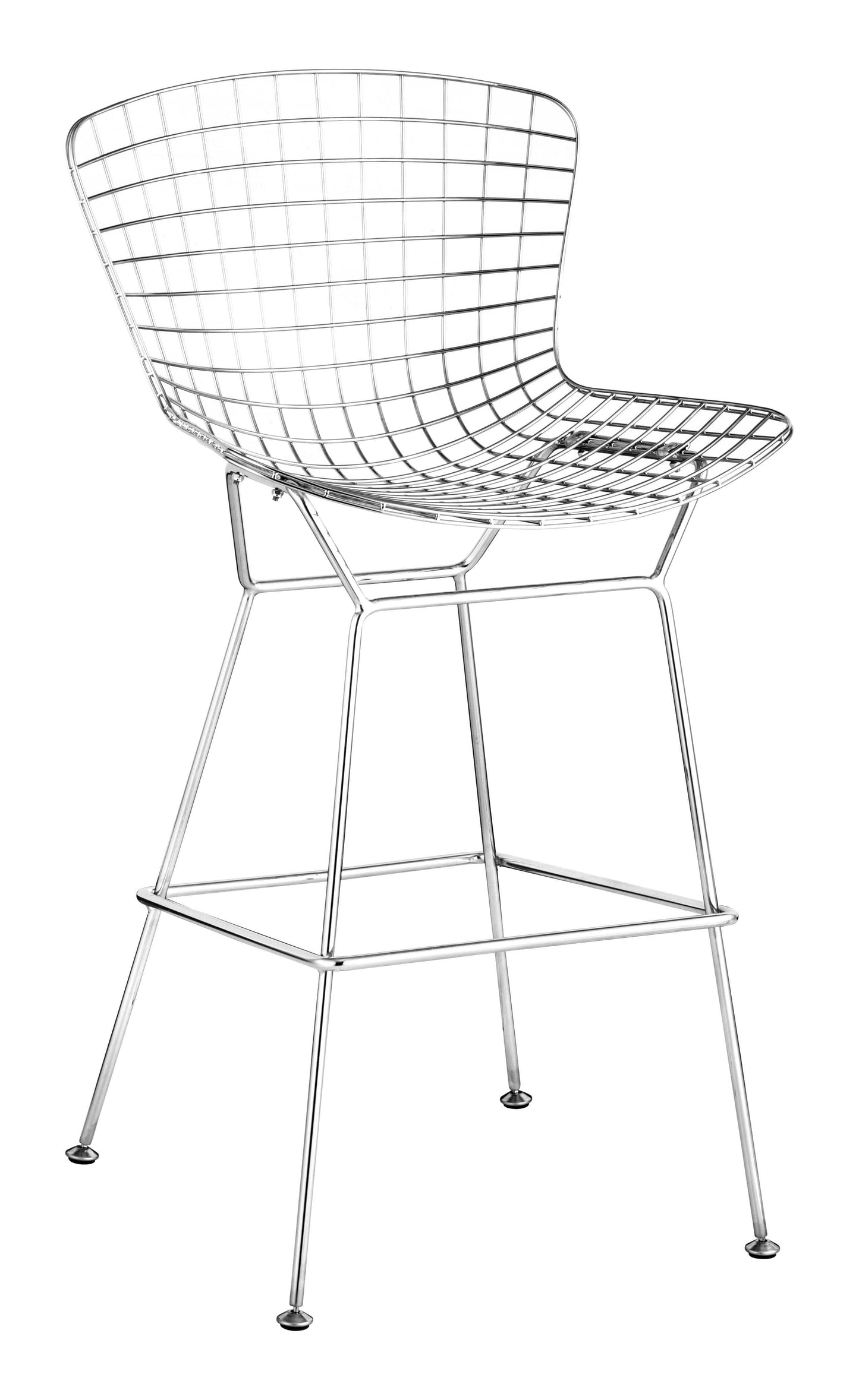 Wire Barstool in Chrome 
