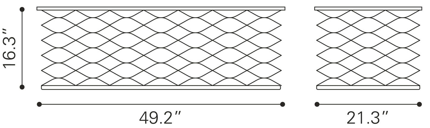 Dimensions of Duchess Coffee Table