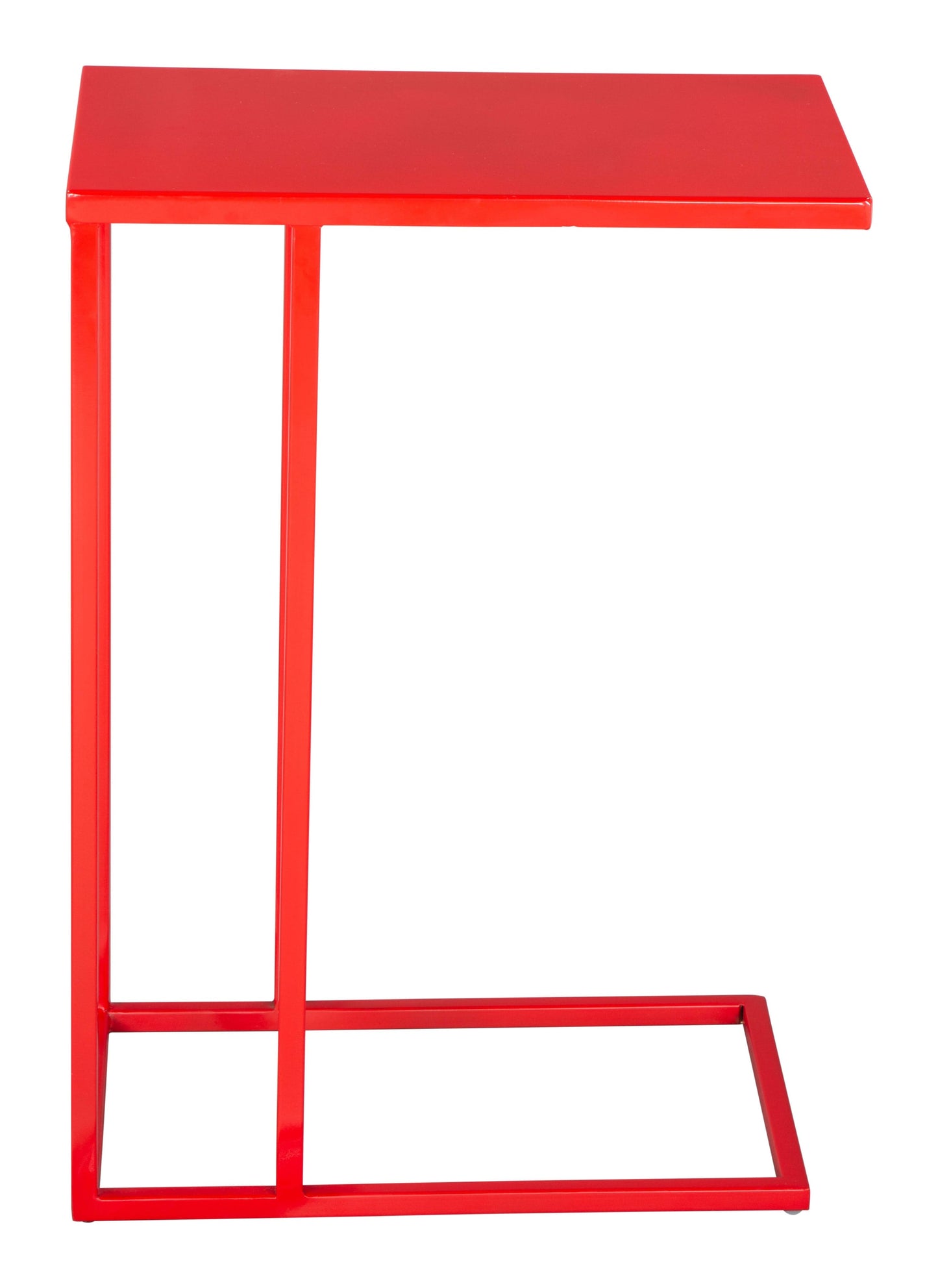 Side View of Modern/Industrial Style Drink Table