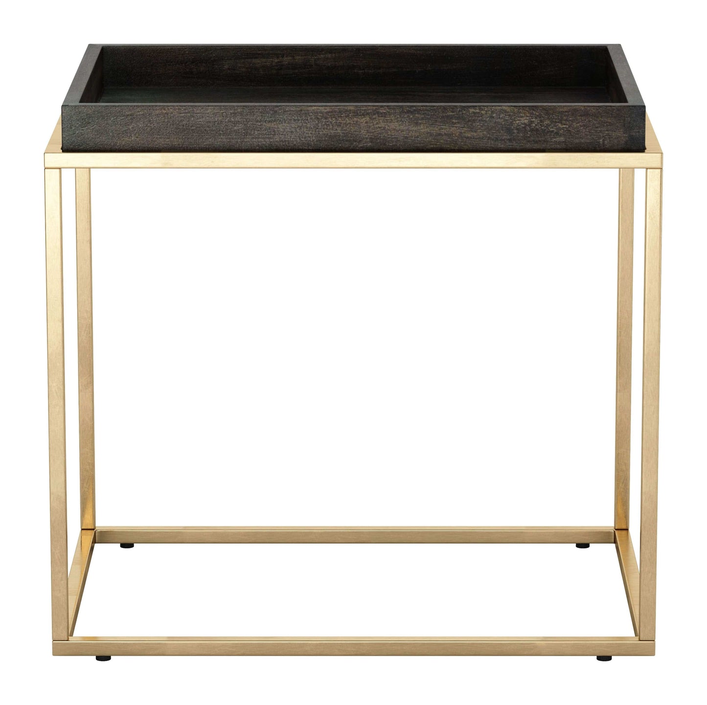 Front View of modern glam table