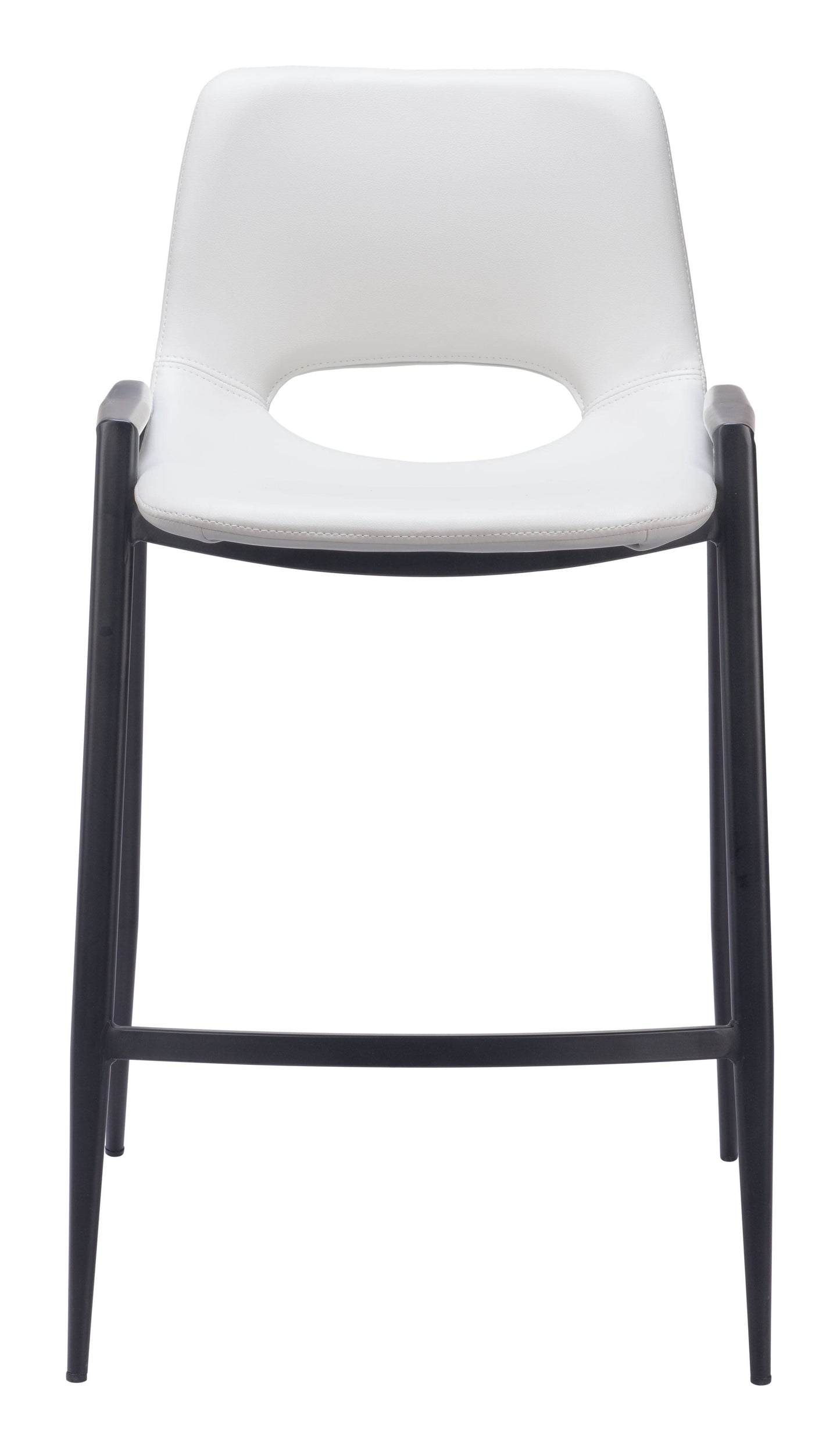 Front View of Modern Counter Chair 