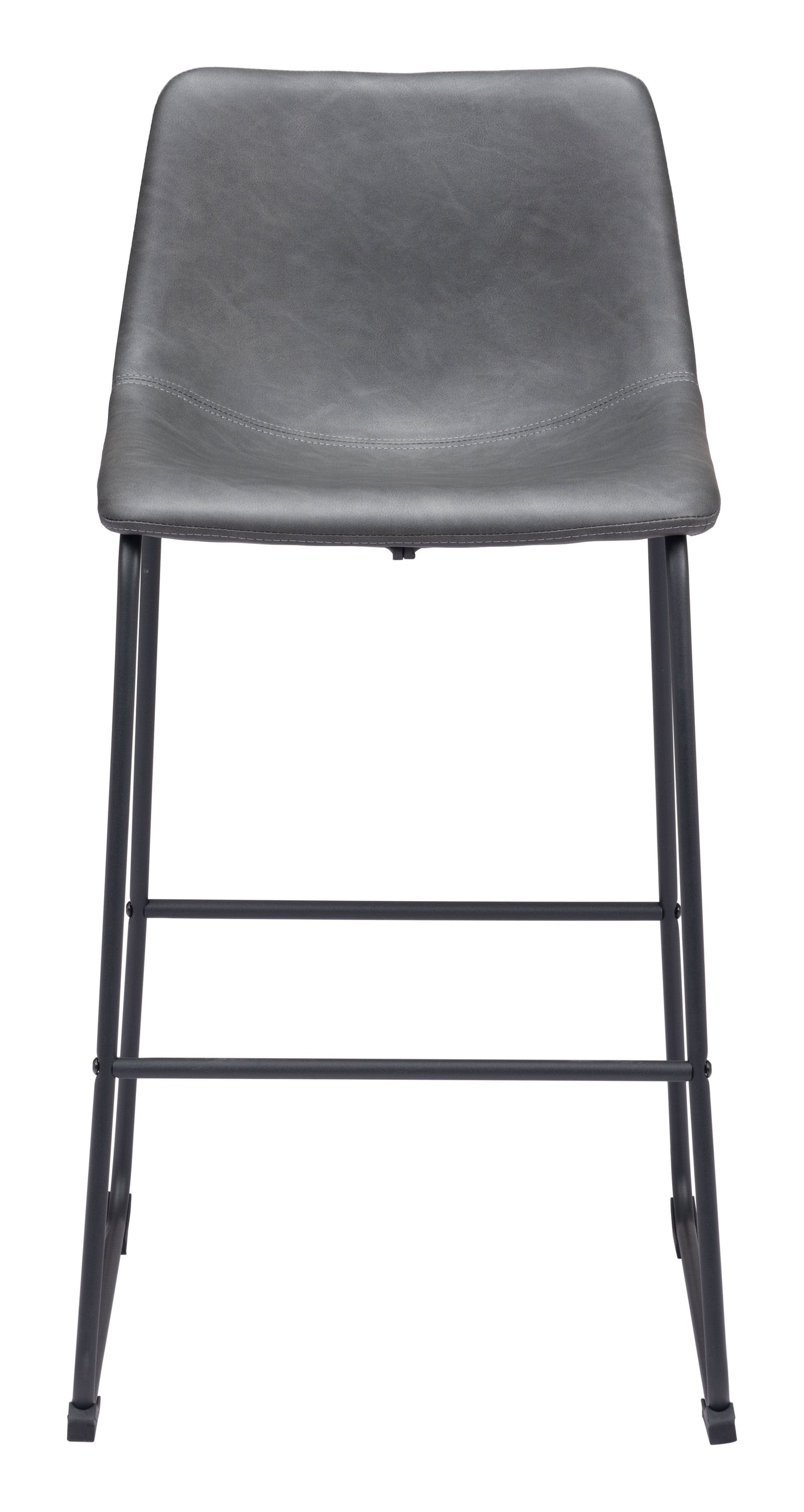 Front view of commercial stool