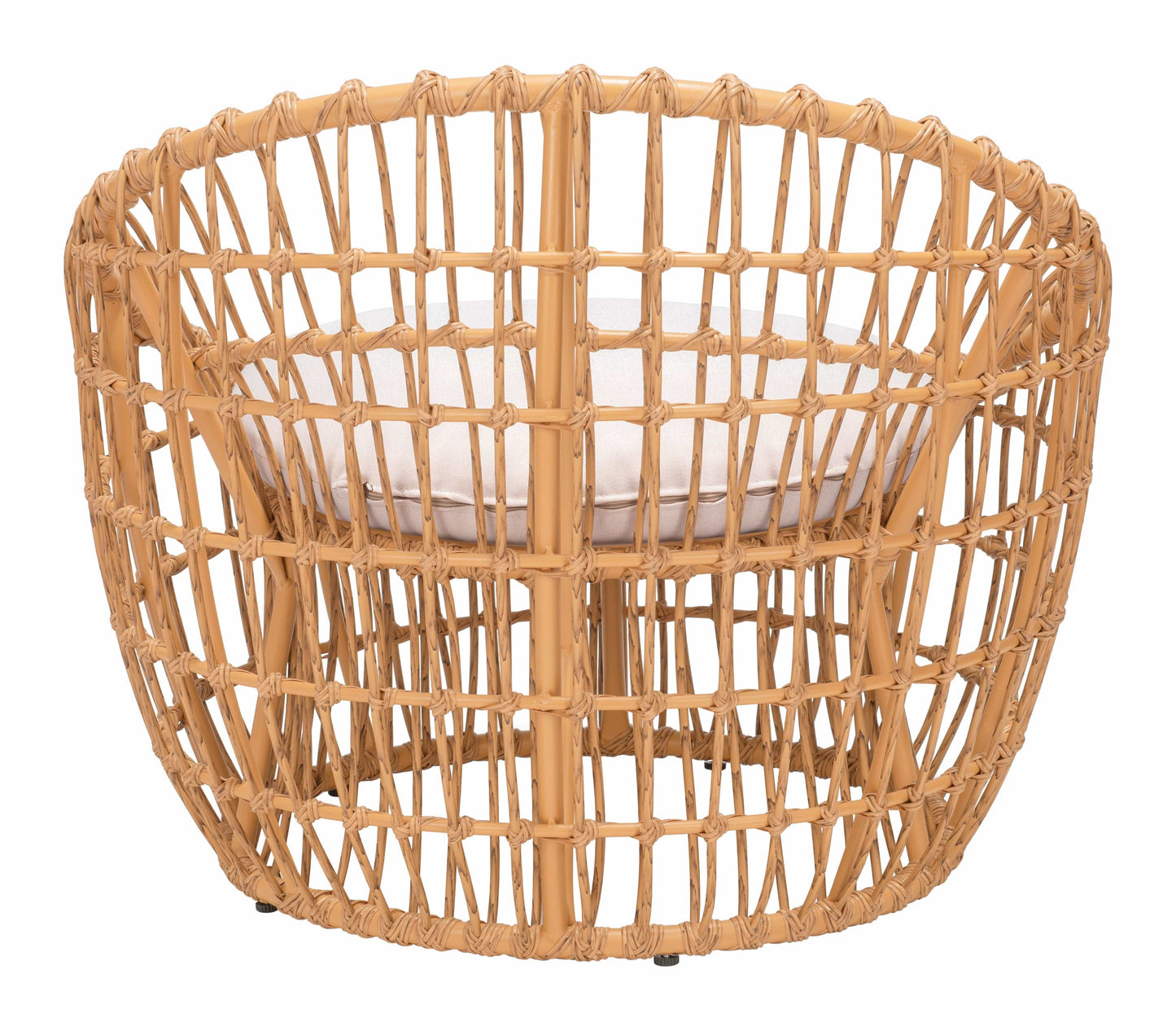 Back View - Synthetic Rattan Weave Polyethylene Matierals