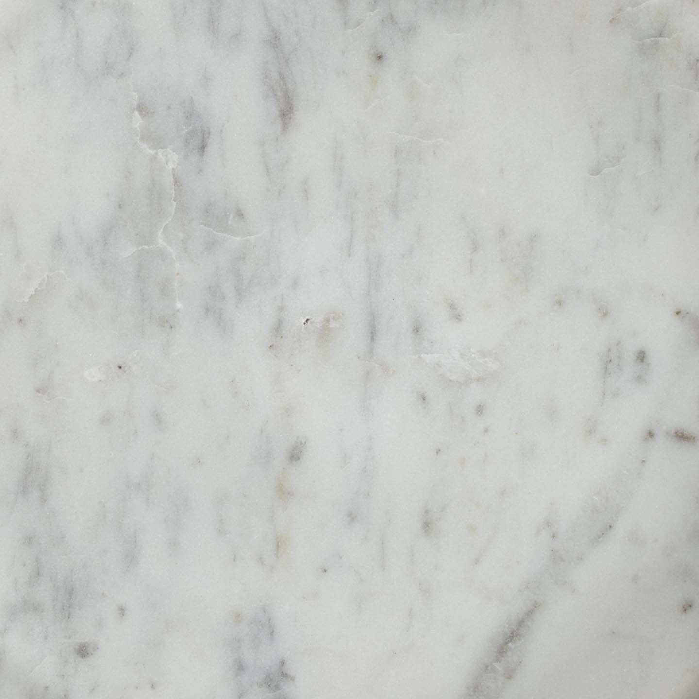 Close up of white marble