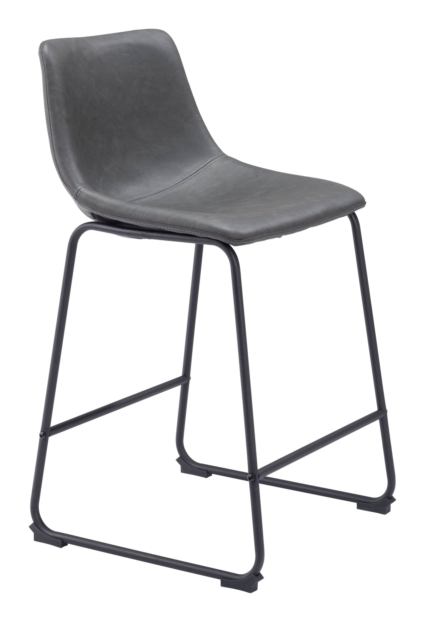 Angled front view of hospitality chair