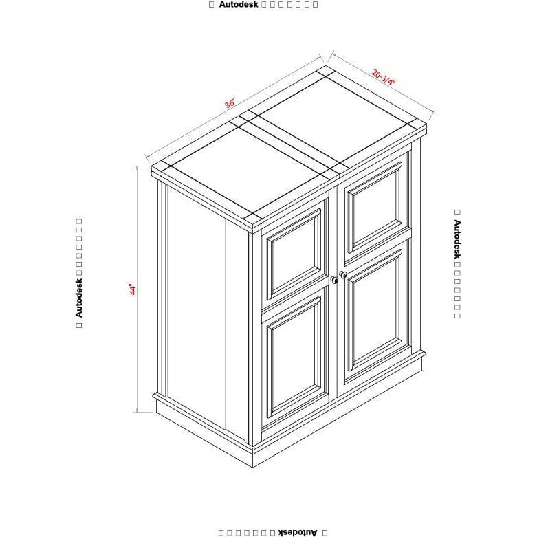 Cabinet Dimensions in Inches