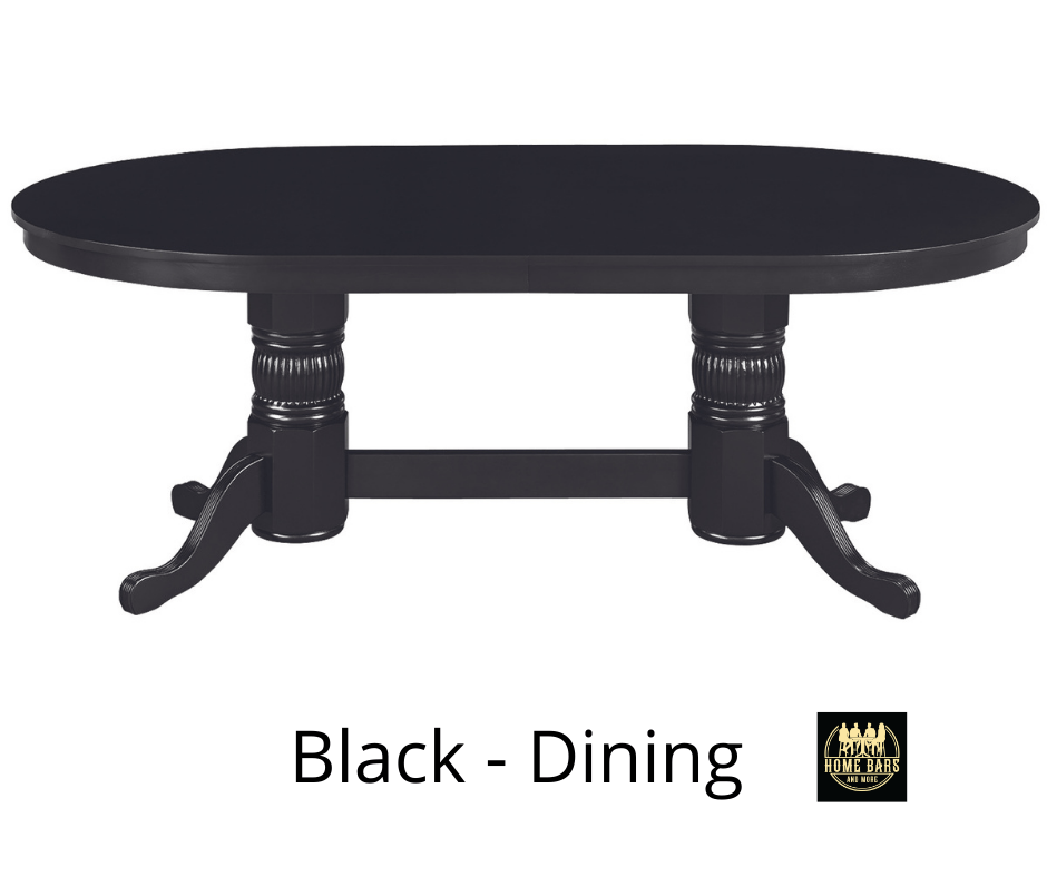 Black Finish - Beautiful Dining Top