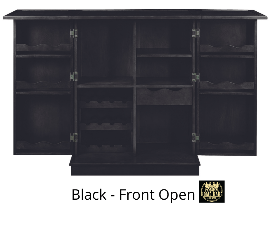 Storage Space Front Space - in Black Finish 