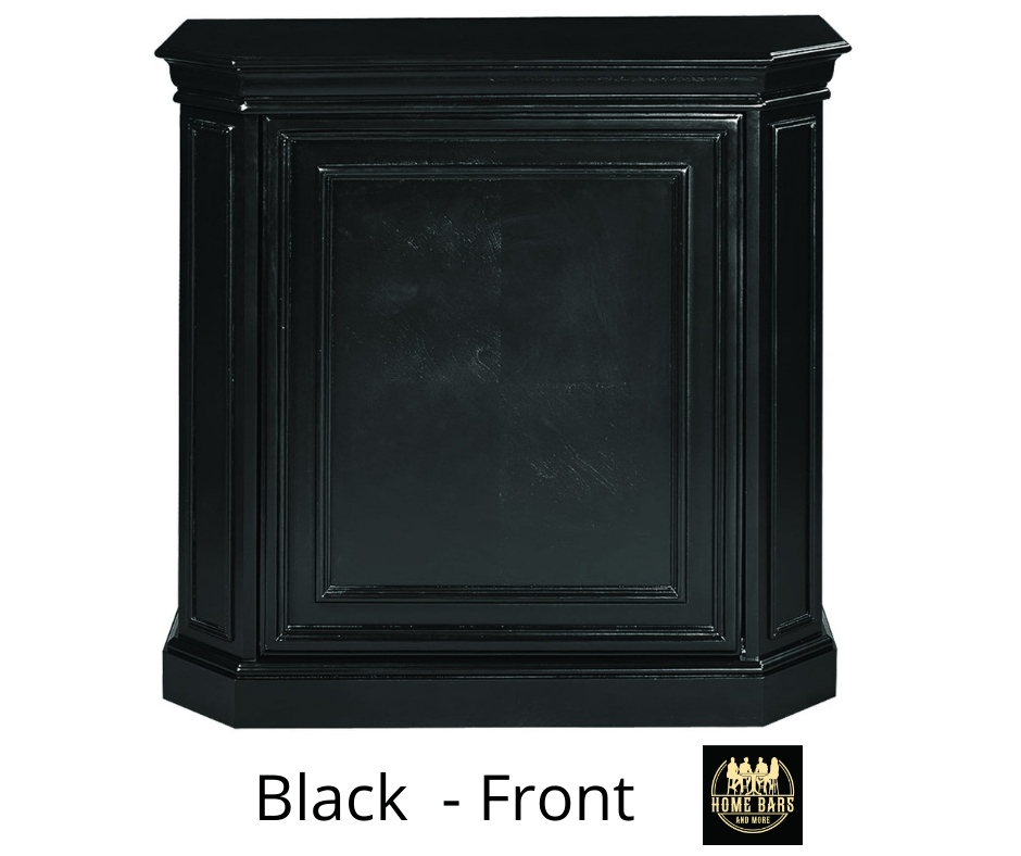 Black Finish - Front Closed View