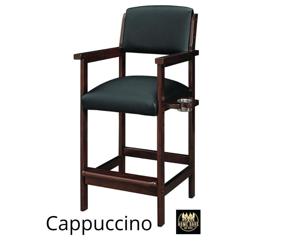 Cappuccino Finish Padded Chair
