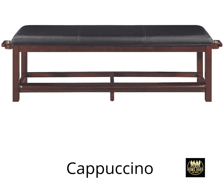Cappuccino Finish Game Room Bench