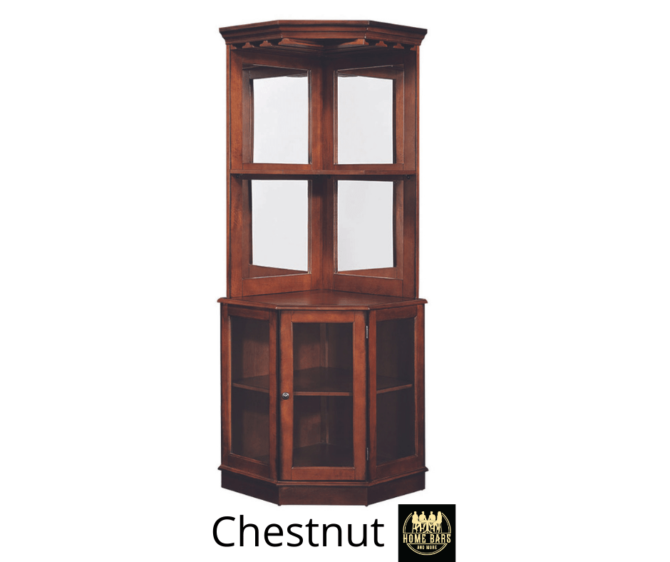 Chestnut Finish Closed front