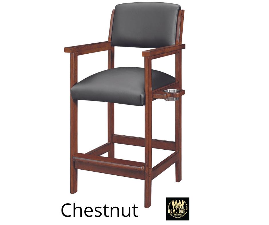 Chestnut Finish Spectator Chair 