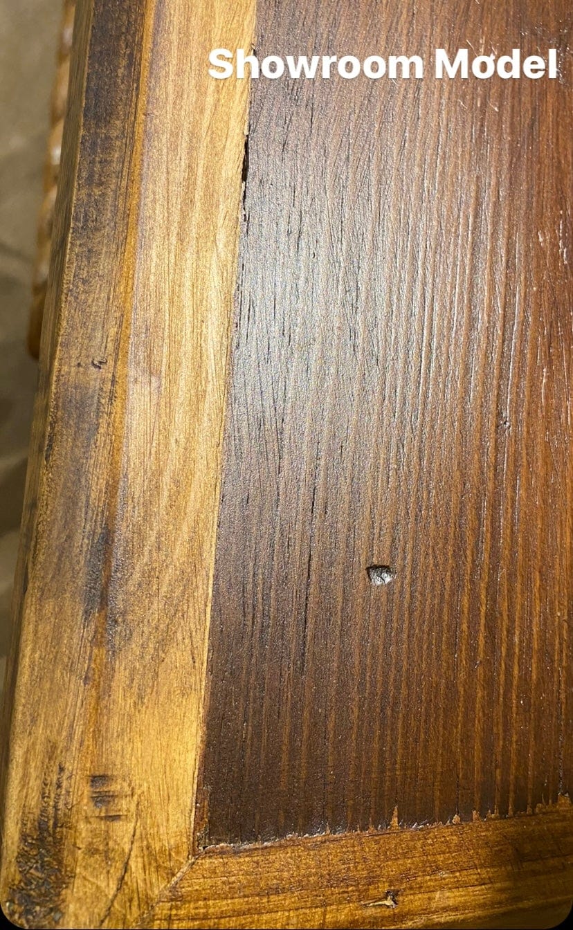 closeup of solid wood