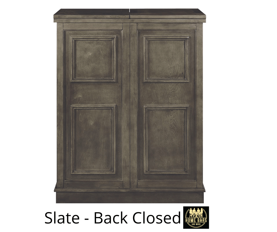 Slate Finish - Back of Bar is Closed
