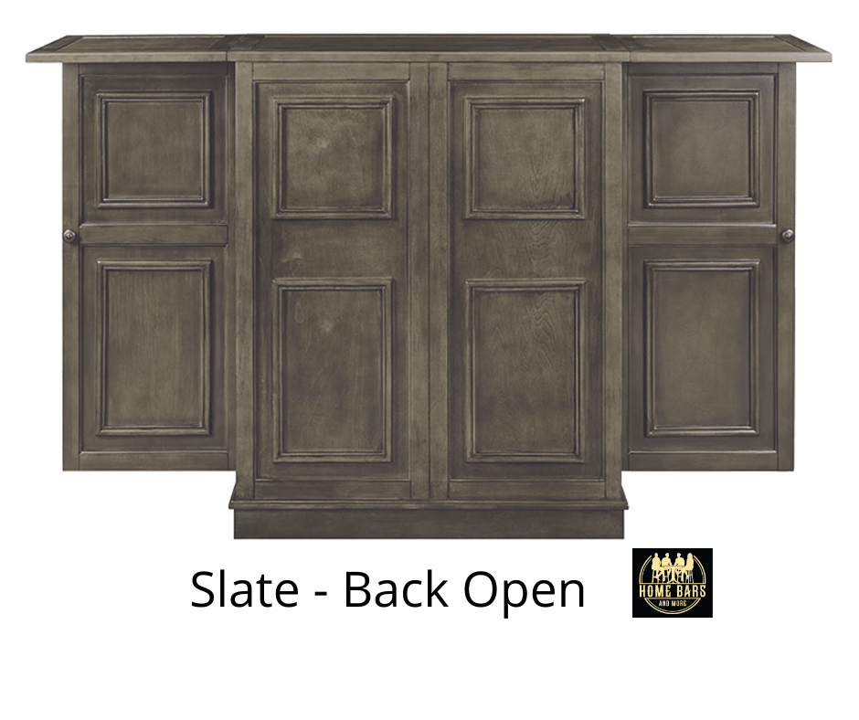 Slate Finish - Back of bar is open