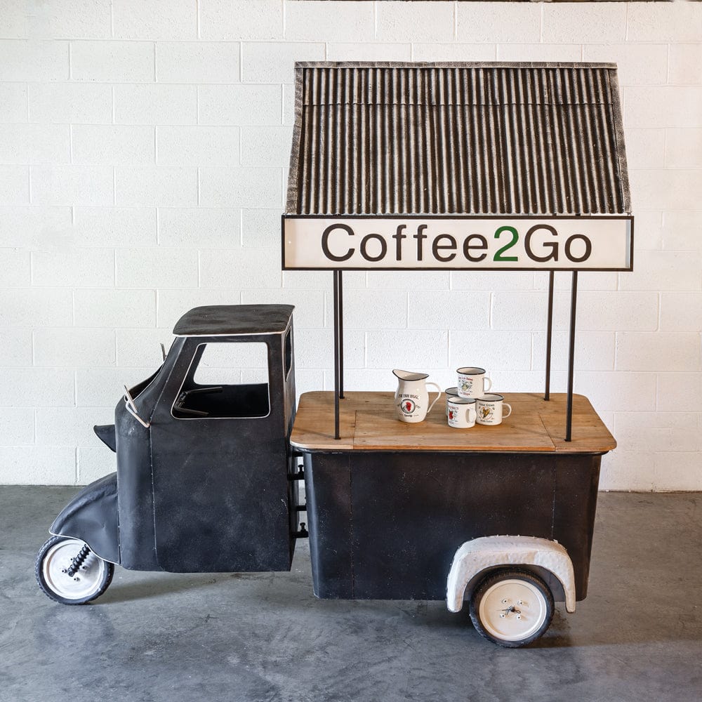 Front View of Coffee Display 