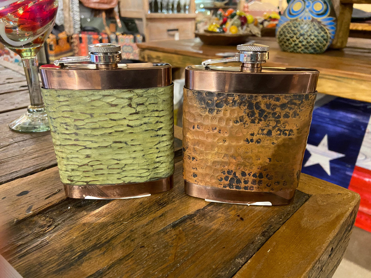 Custom Copper Flasks 