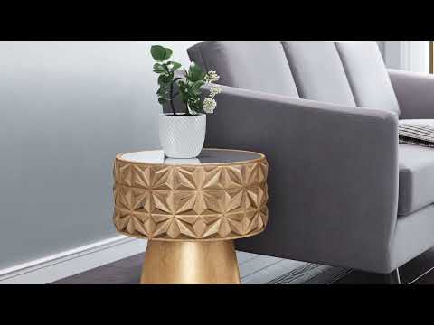 Video of the Aztec Gold Table by ZuoMod