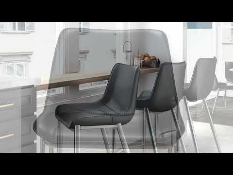 Video of Magnus Counter Chairs by ZuoMod