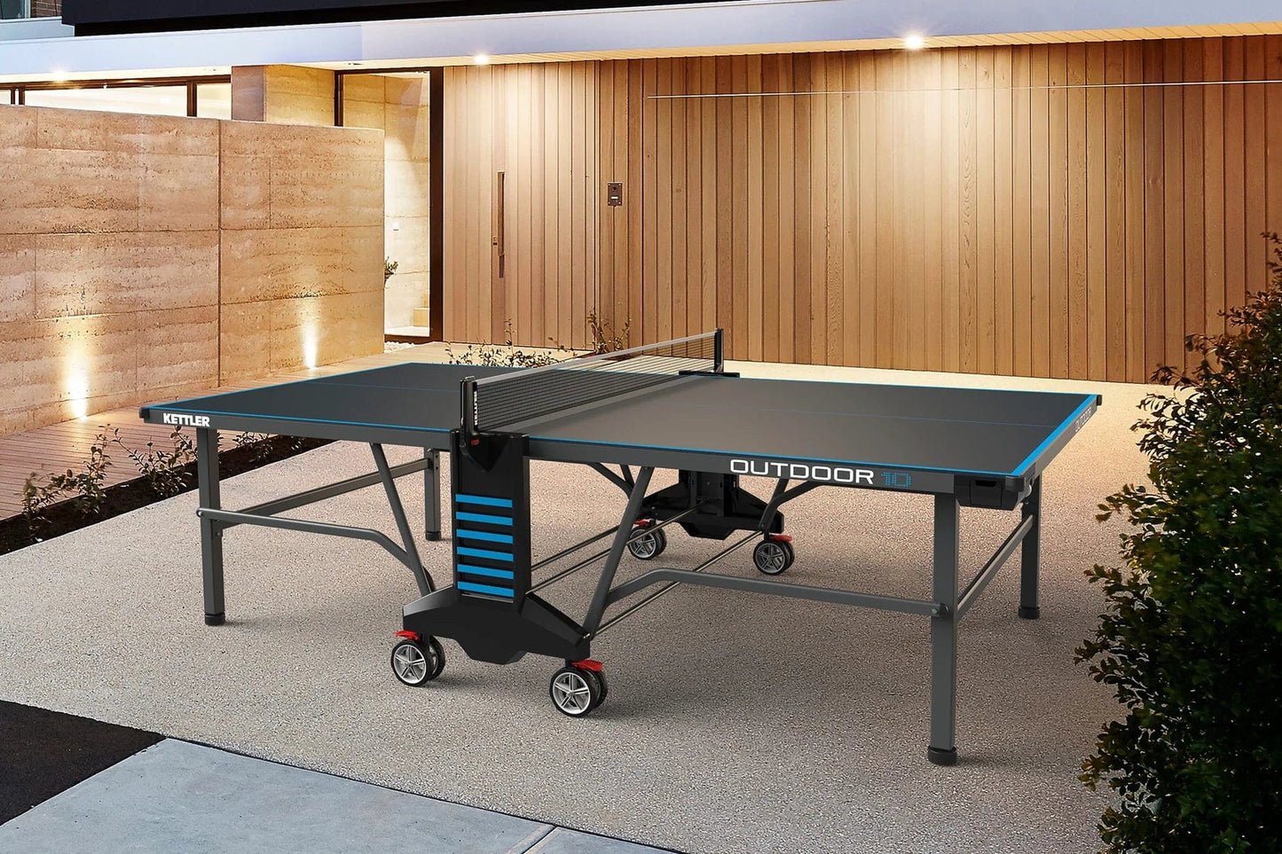 KETTLER® Outdoor 10 4-Player Table Tennis Table 